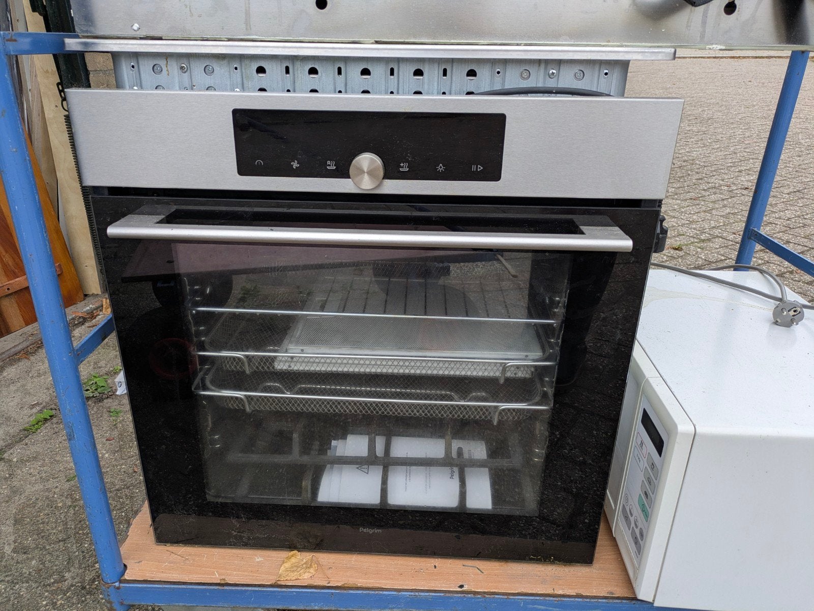 Pelgrim Oven, Smeg Afzuigkap en Gasfornuis, Ophalen, Gebruikt, Oven, 60 cm of meer
