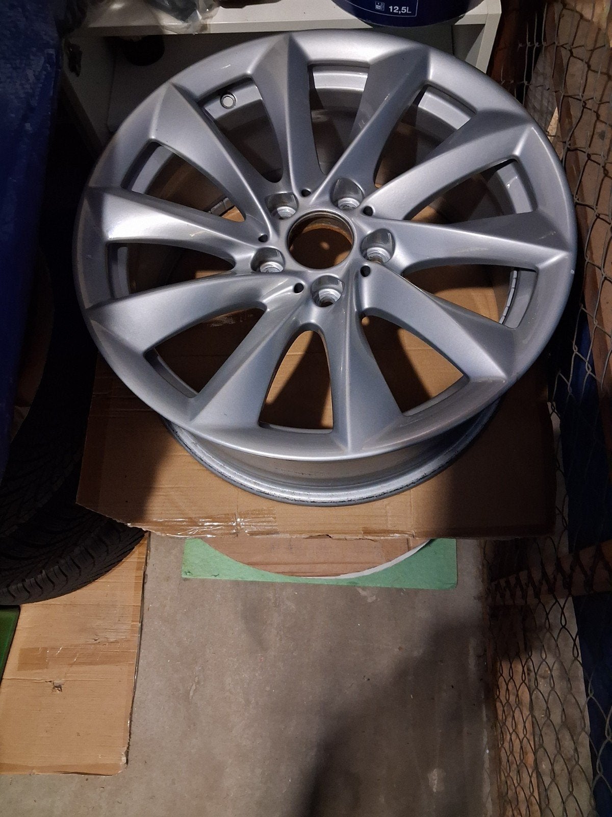 18 inch bmw velgen, Ophalen