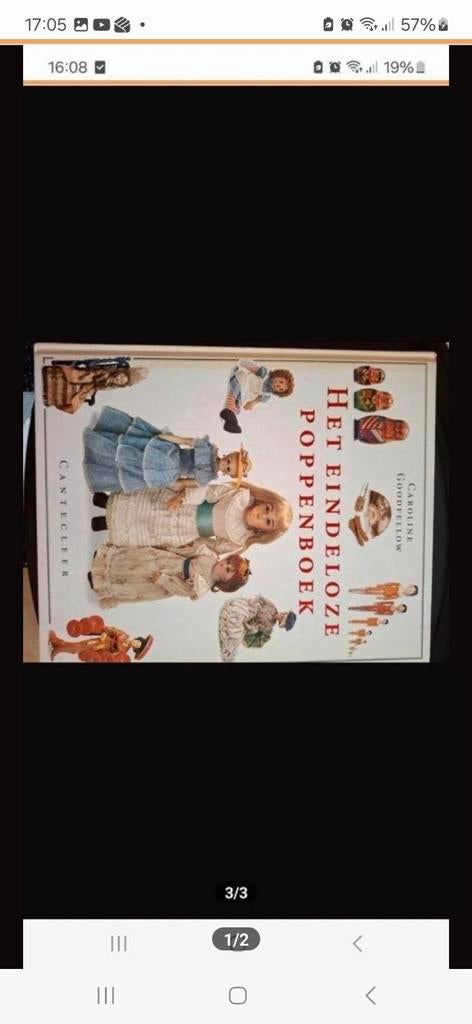 Het eindeloze poppenboek.Cantecleer.Caroline Goodfellow, Ophalen of Verzenden, Nieuw, Pop