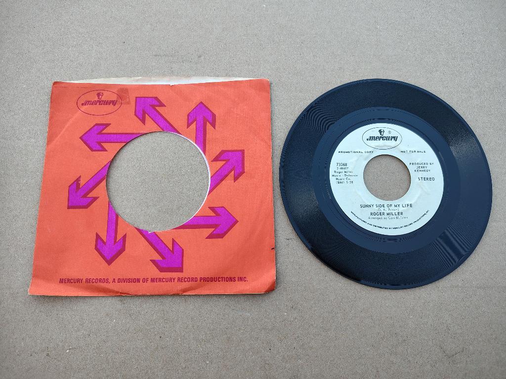 Single: Roger Miller - Sunny Side Of My Life (1972) USA, Verzenden, Gebruikt, 7 inch, Pop