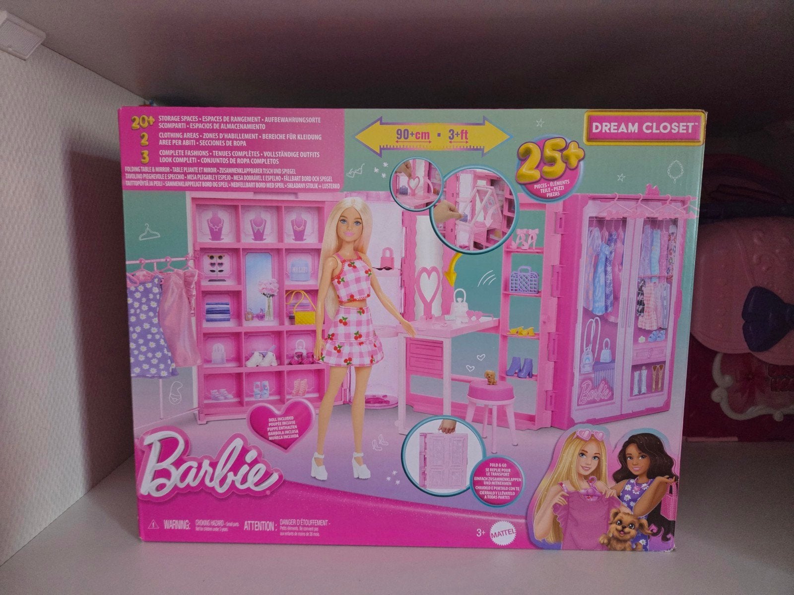 Barbie Dream Closet Speelset - Nieuw in doos, Ophalen of Verzenden, Nieuw, Barbie