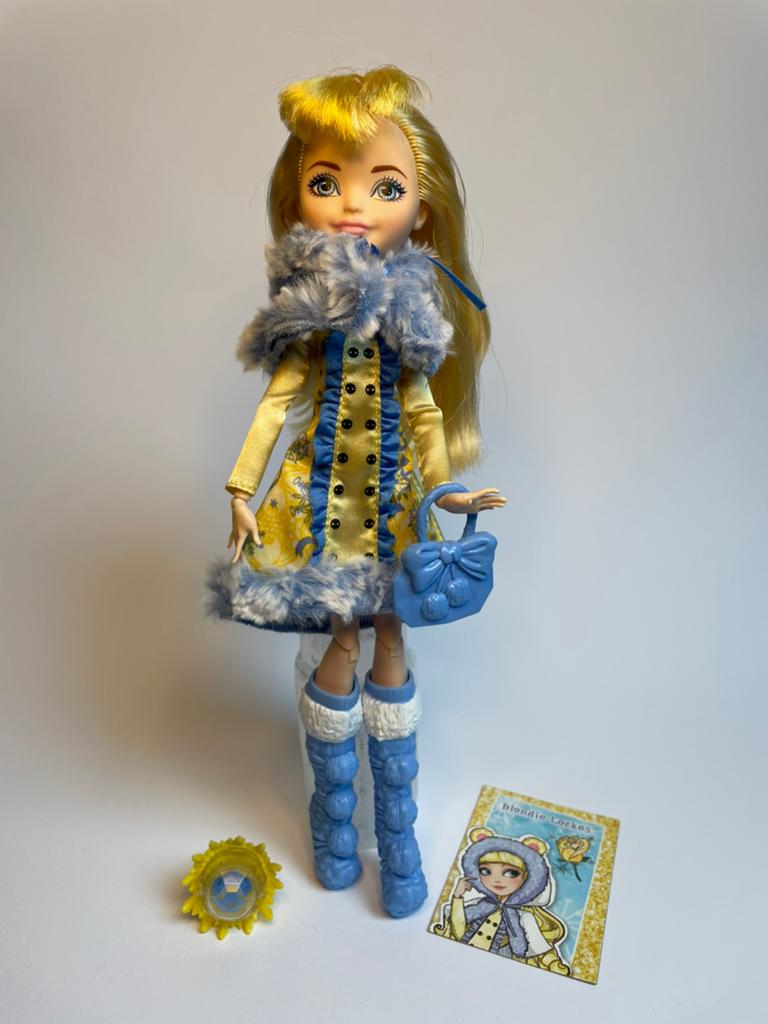 Ever After High Blondie Lockes Epic Winter pop, Ophalen of Verzenden, Zo goed als nieuw, Overige typen