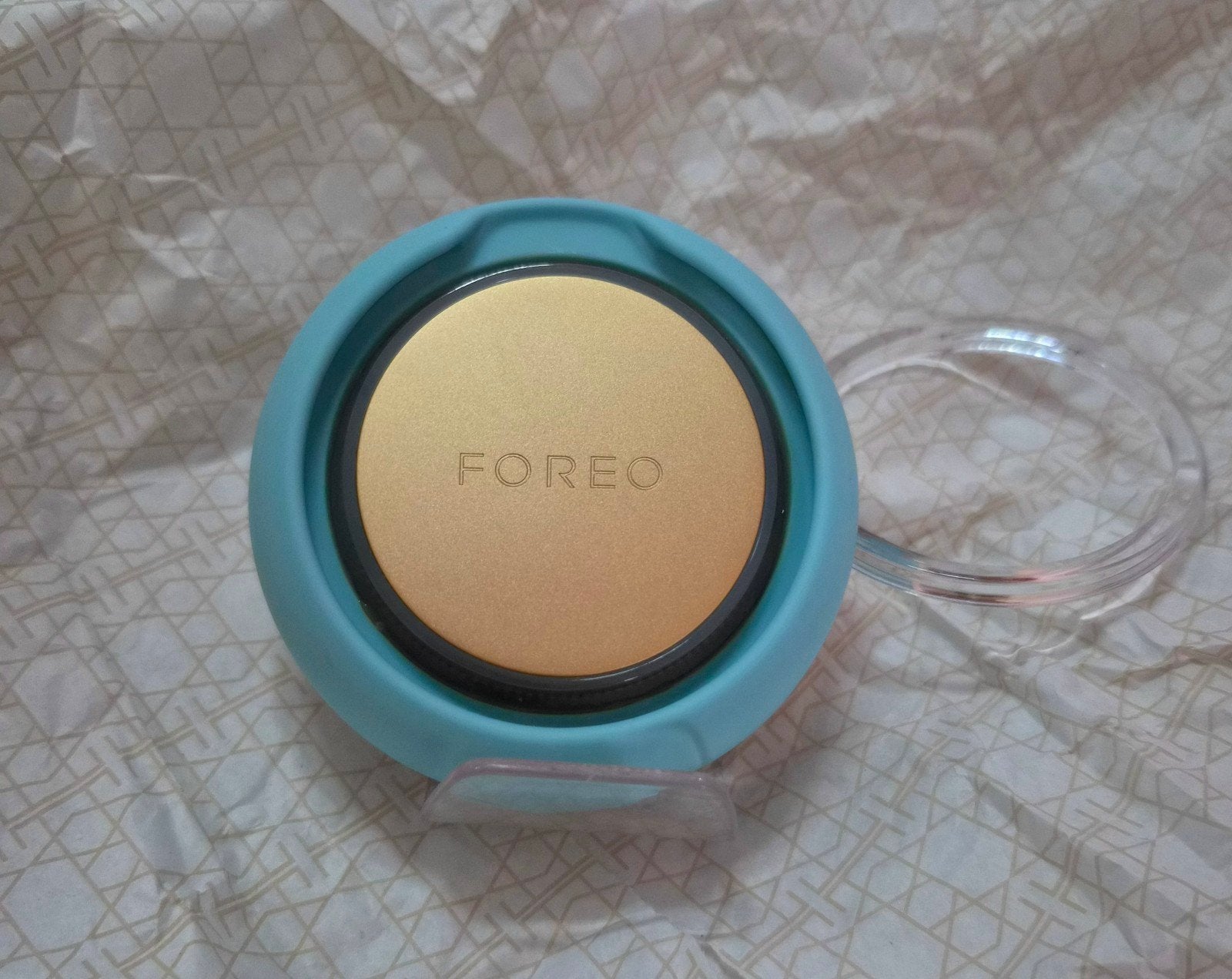 Foreo UFO gezichtsmaskerapparaat, Ophalen of Verzenden, Gebruikt, Blauw, Gehele gezicht