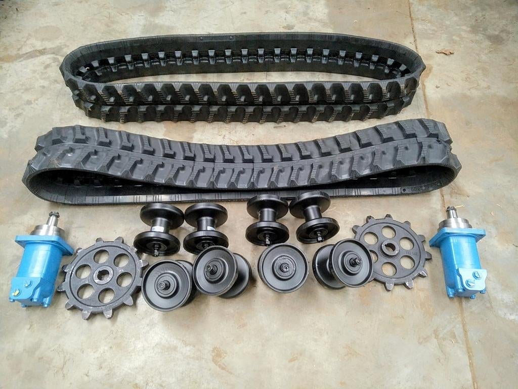 Rups set voor rupsonderstel, Ophalen, 50 cm of meer