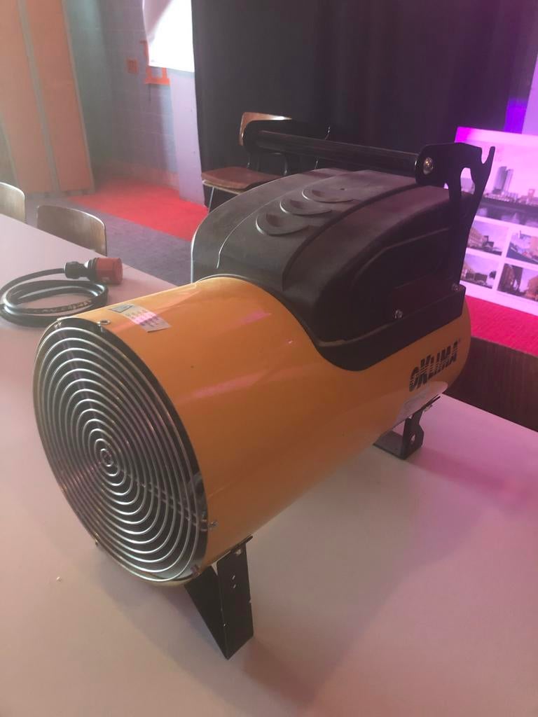 Elektrisch heteluchtkanon oklima sk40c, Doe-het-zelf en Verbouw, Verwarming en Radiatoren, Ophalen, 30 tot 80 cm, Gebruikt, Overige typen