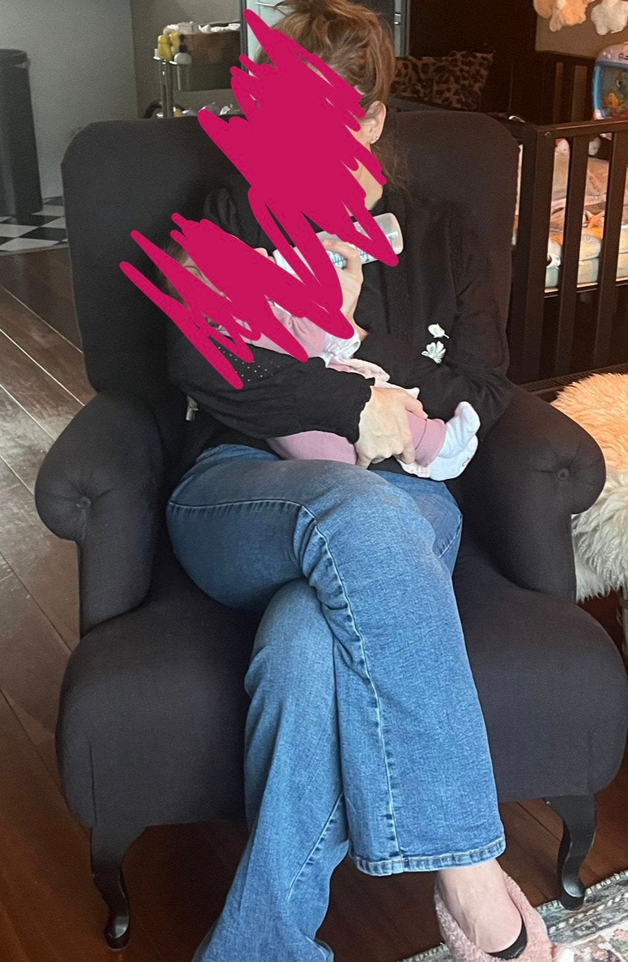 Gratis zwarte fauteuil, Ophalen, Gebruikt, Stof