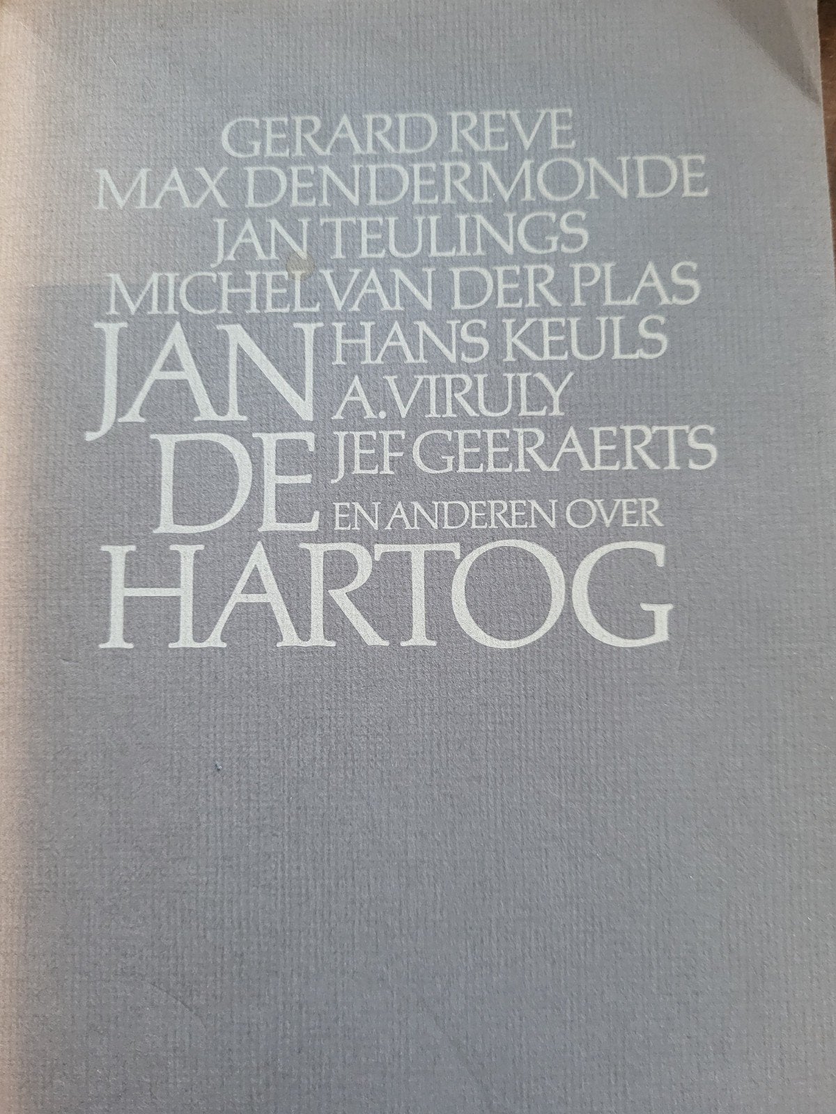 Jan de Hartog - Gerard Reve e.a. over Jan de Hartog, Ophalen of Verzenden, Zo goed als nieuw, Gerard Reve, Max Dendermonde, Jan Teulings, Michel van der Plas