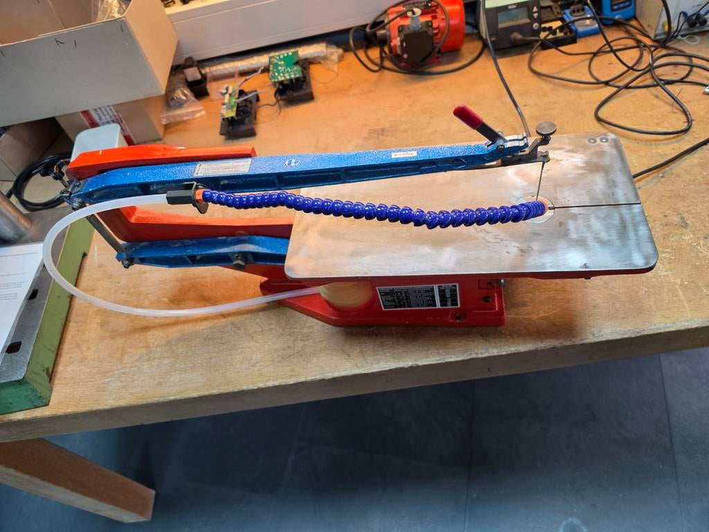 Hegner Multicut Quick Figuurzaagmachine plus standaard, Ophalen