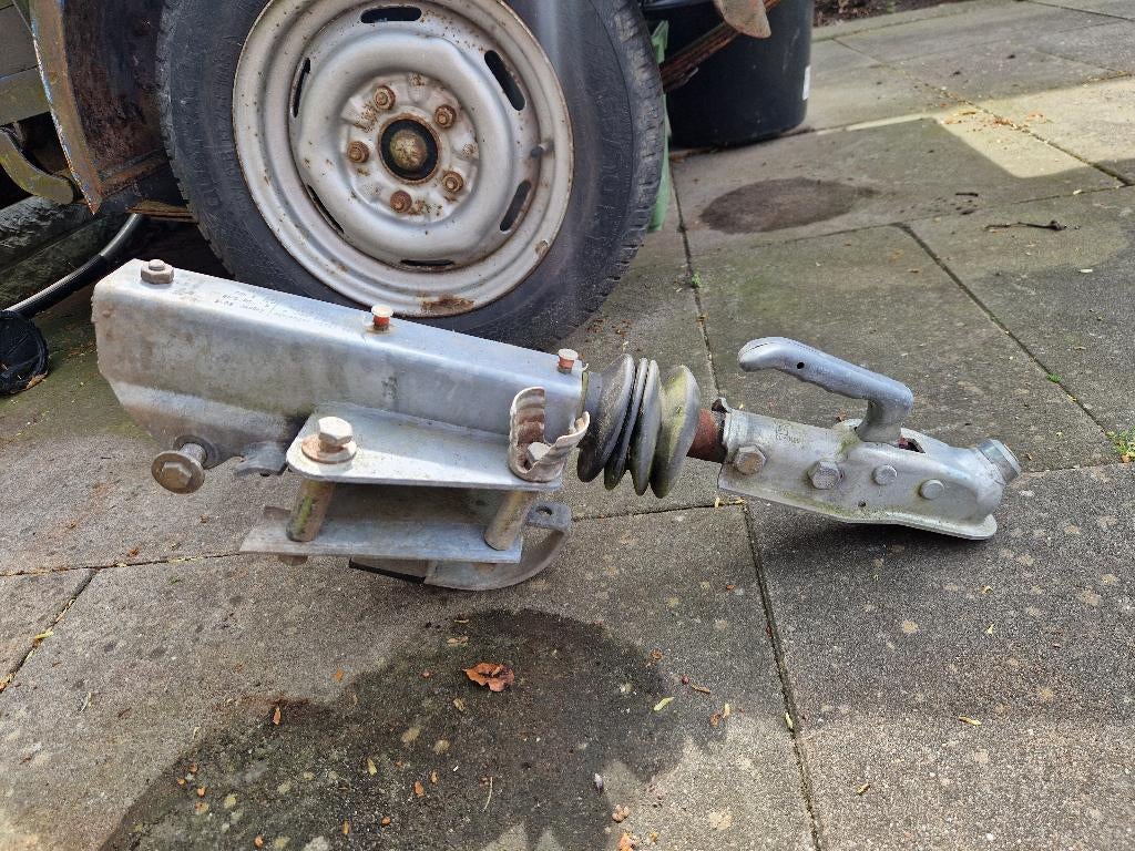 Aanhangwagen trekhaak complete vangmuil ,met oploop rem., Ophalen of Verzenden, Gebruikt