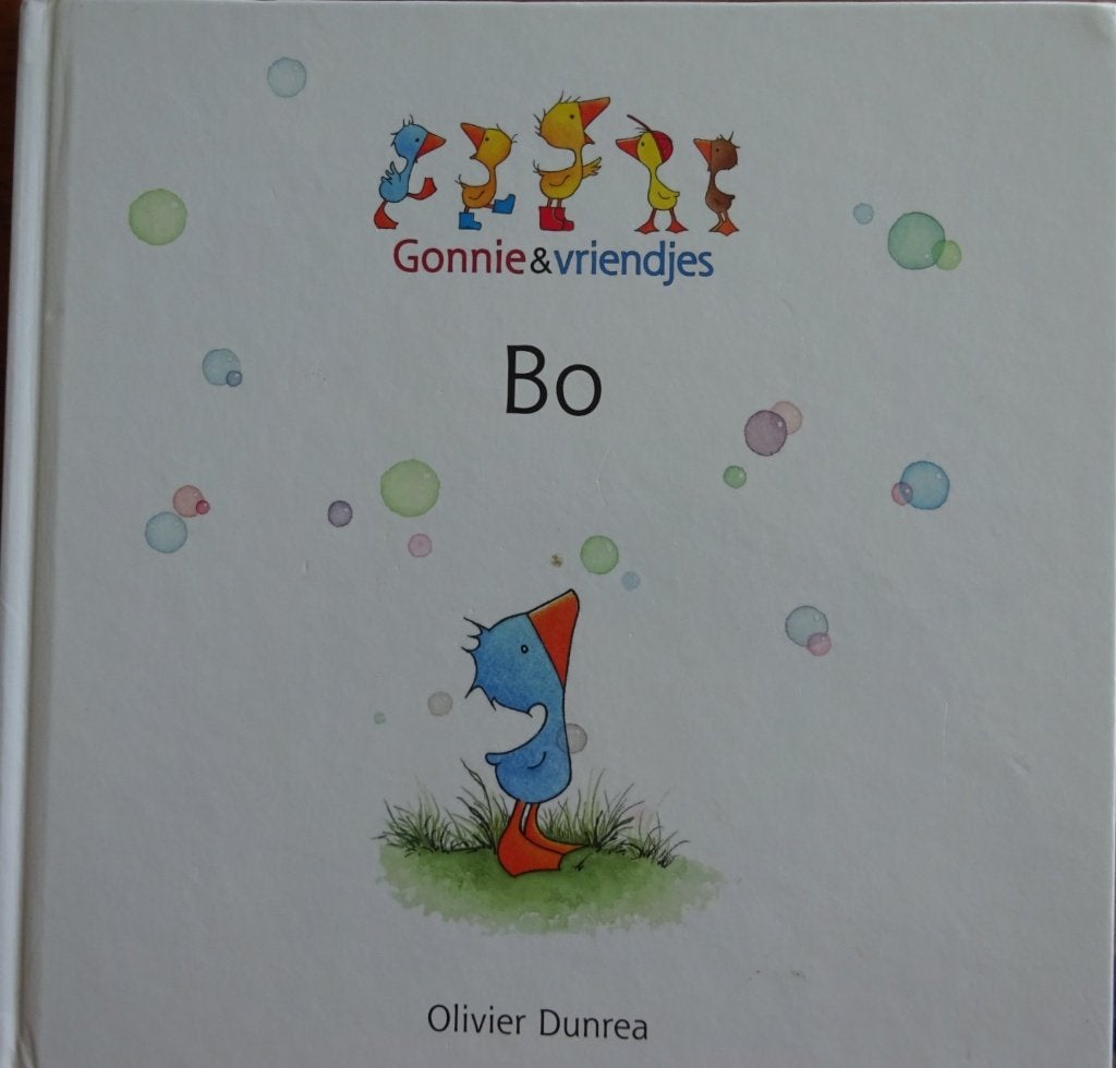 Gonnie & vriendjes - Bo (Hardcover 24,6 x 24,6 cm )"", Ophalen of Verzenden, Zo goed als nieuw, Oliver Dunrea