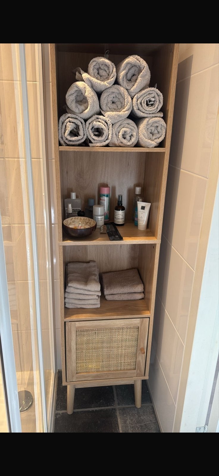 Badkamer set BALI, Ophalen, (Half)hoge kast, Minder dan 50 cm, Zo goed als nieuw