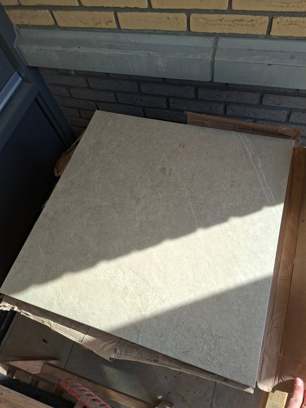 keramische tegels 60x60 20 stuks, 7,2m2, Ophalen, Keramiek, Nieuw, 5 tot 10 m²