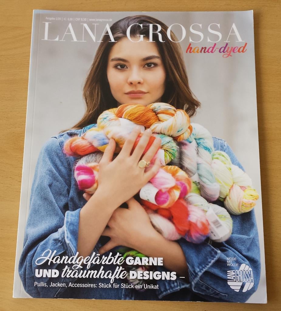 Lana Grossa Hand-dyed Patronenboek - 2020, Gebruikt, Breien of Haken, Ophalen of Verzenden, Nvt
