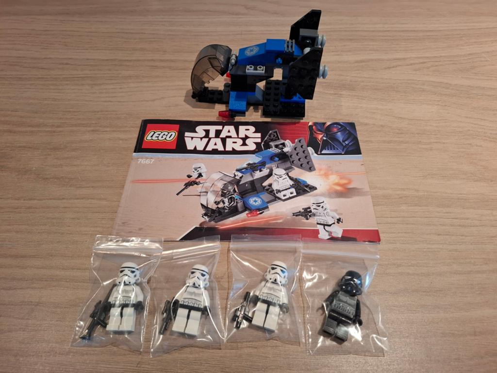 LEGO Star Wars 7667 Imperial Dropship uit 2008, Star Wars, Lego, Ophalen of Verzenden, Complete set