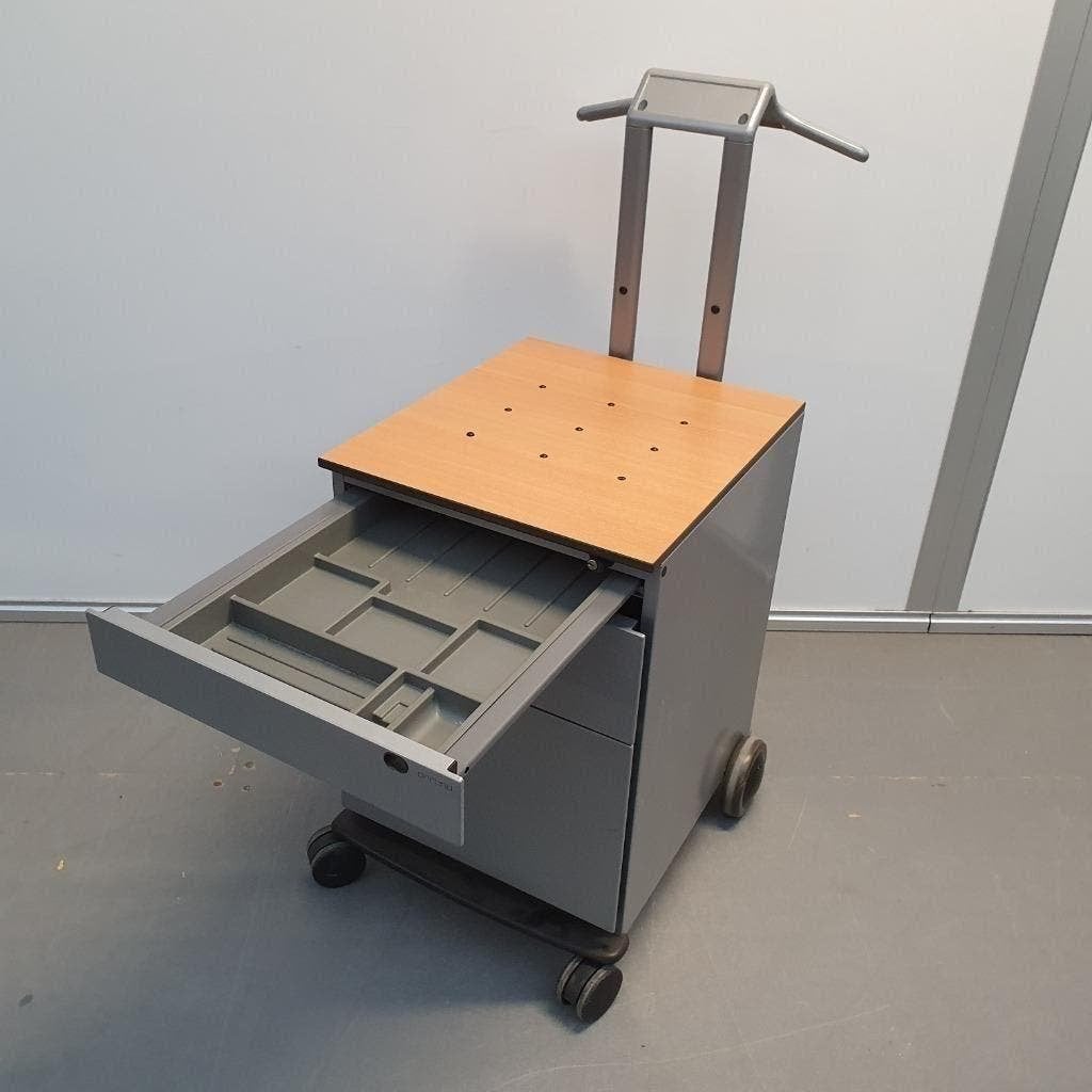 Ahrend flextrolley - 66x43x49 cm, Huis en Inrichting, Ophalen, Gebruikt, 5 laden of meer, Minder dan 100 cm