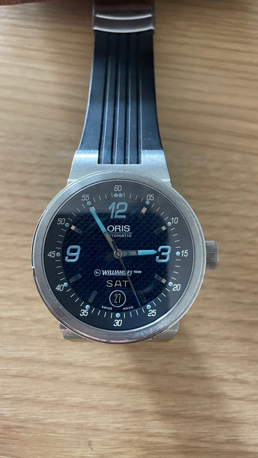 Oris Williams F1 Team Automatic Horloge, Gebruikt, Staal, Polshorloge, Kunststof