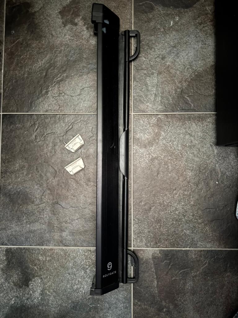 2x RolyGate oprolbaar veiligheidshekjes voor kinderen, Ophalen, Gebruikt