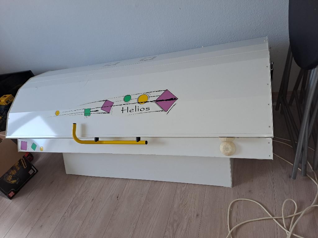 Zonnenbank, Ophalen, Gebruikt, Zonnebank dubbelzijdig, 15 lampen of meer