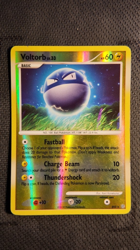 Voltorb SH3 Stormfront | Pokemon kaart, Ophalen, Losse kaart