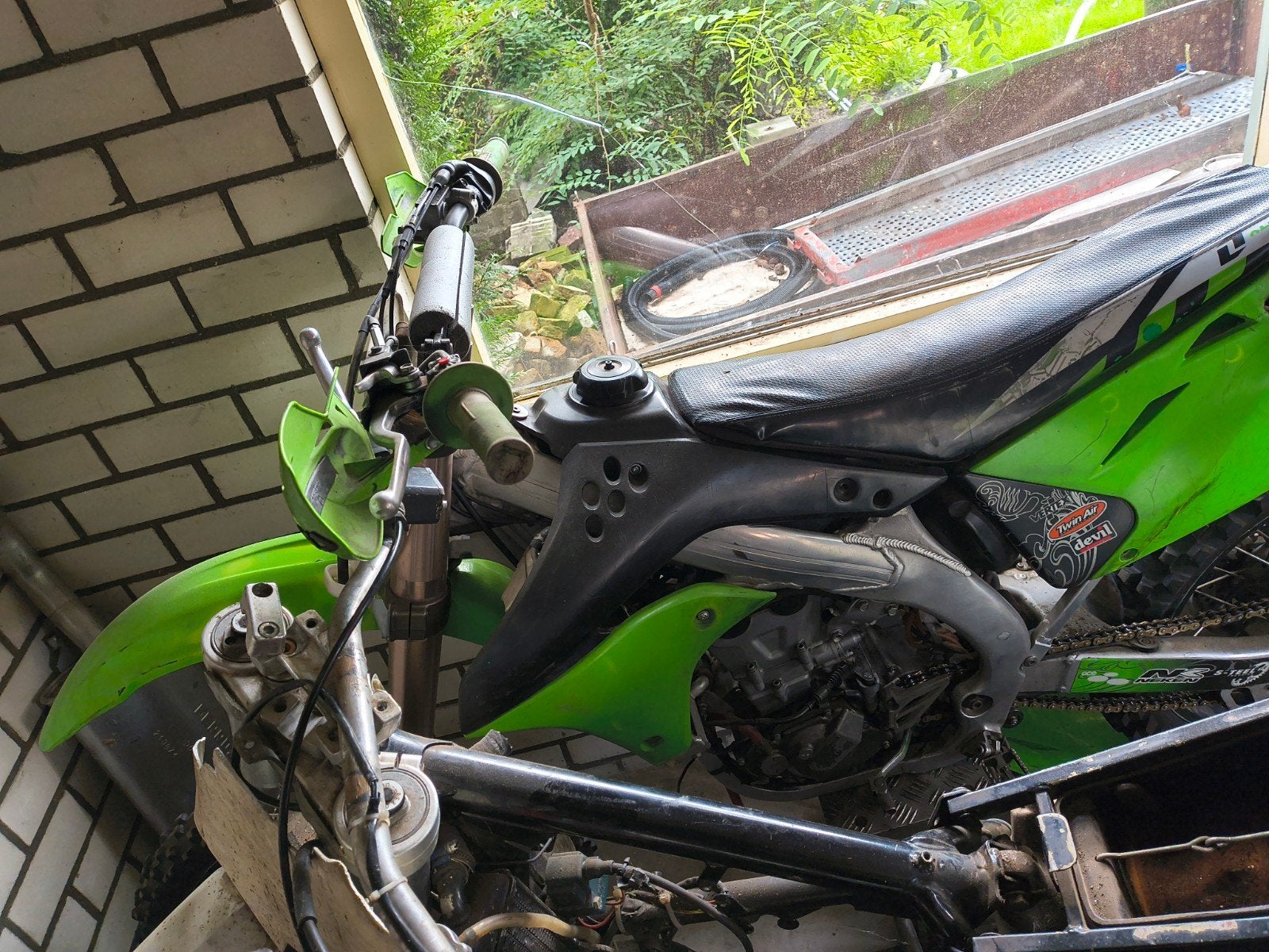 Kawasaki KXF 450 (2008) — Goede staat (15u op zuiger), Fietsen en Brommers, Ophalen, Overige merken