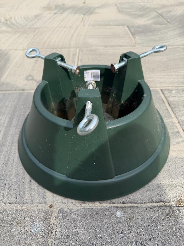 Elho Nordman 39cm voet voor kerstboom standaard groen, Ophalen of Verzenden, Gebruikt
