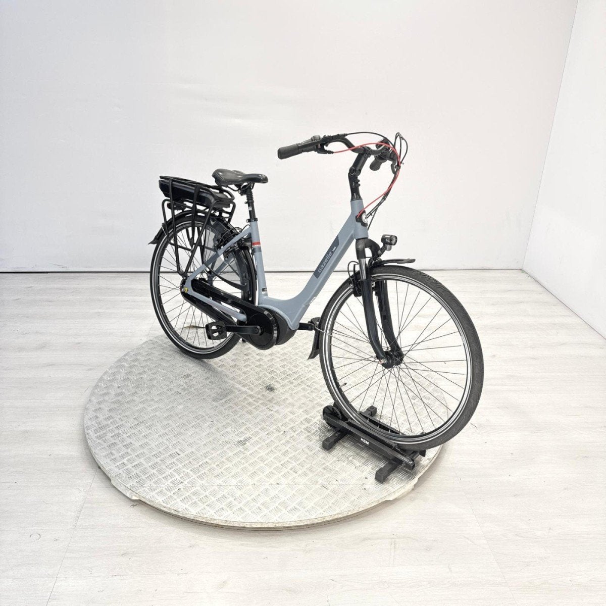 Gazelle Paris C7 HMB | 1.985 km | 400Wh Dames blauw 49cm, Ophalen, Gebruikt, -, -