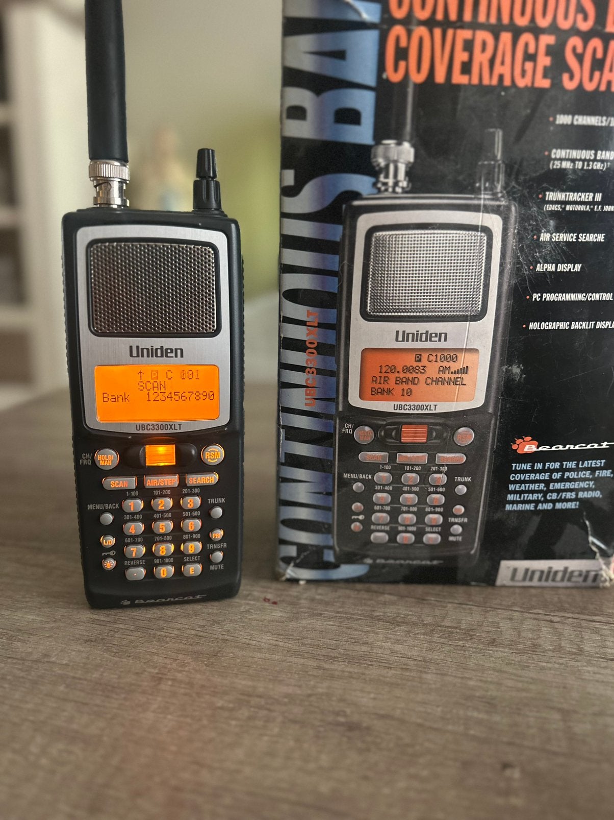 Uniden ubc 3300 xlt compleet (Ruilen Mogelijk), Ophalen of Verzenden, Zo goed als nieuw, 500 kanalen of meer