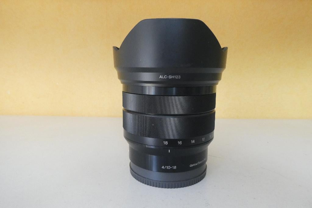 Sony SEL 10-18mm/F4.0 OSS NEX-E-mount als nieuw., Audio, Tv en Foto, Fotografie | Lenzen en Objectieven, Ophalen, Zo goed als nieuw