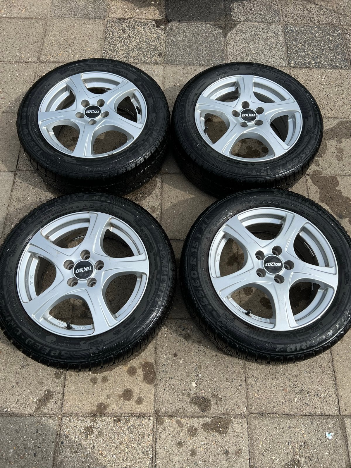 Winterset 15" VW Polo / Seat Ibiza / Skoda Fabia (7mm profie, Ophalen, Gebruikt