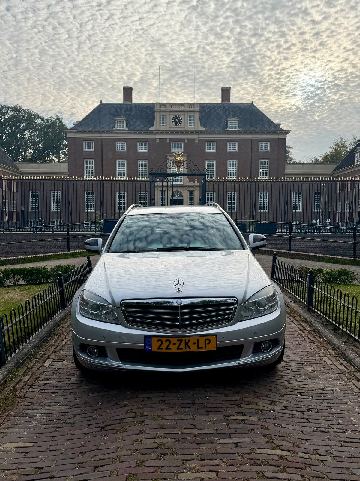 Mercedes-Benz C-Klasse 1.8 C200 Kompressor Estate AUT 2008, Auto's, Dealer onderhouden, Achterwielaandrijving, 1800 kg, Zwart