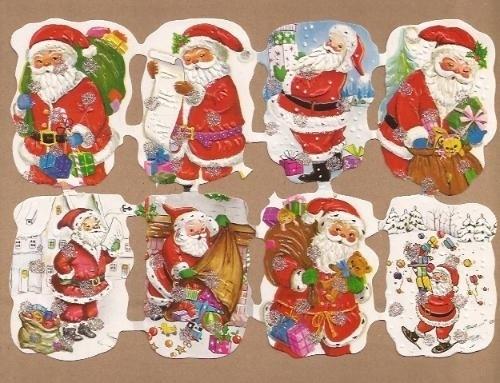 Kruger Kerst poezieplaatjes met glitter 1, Verzamelen, Poesieplaatjes, Verzenden