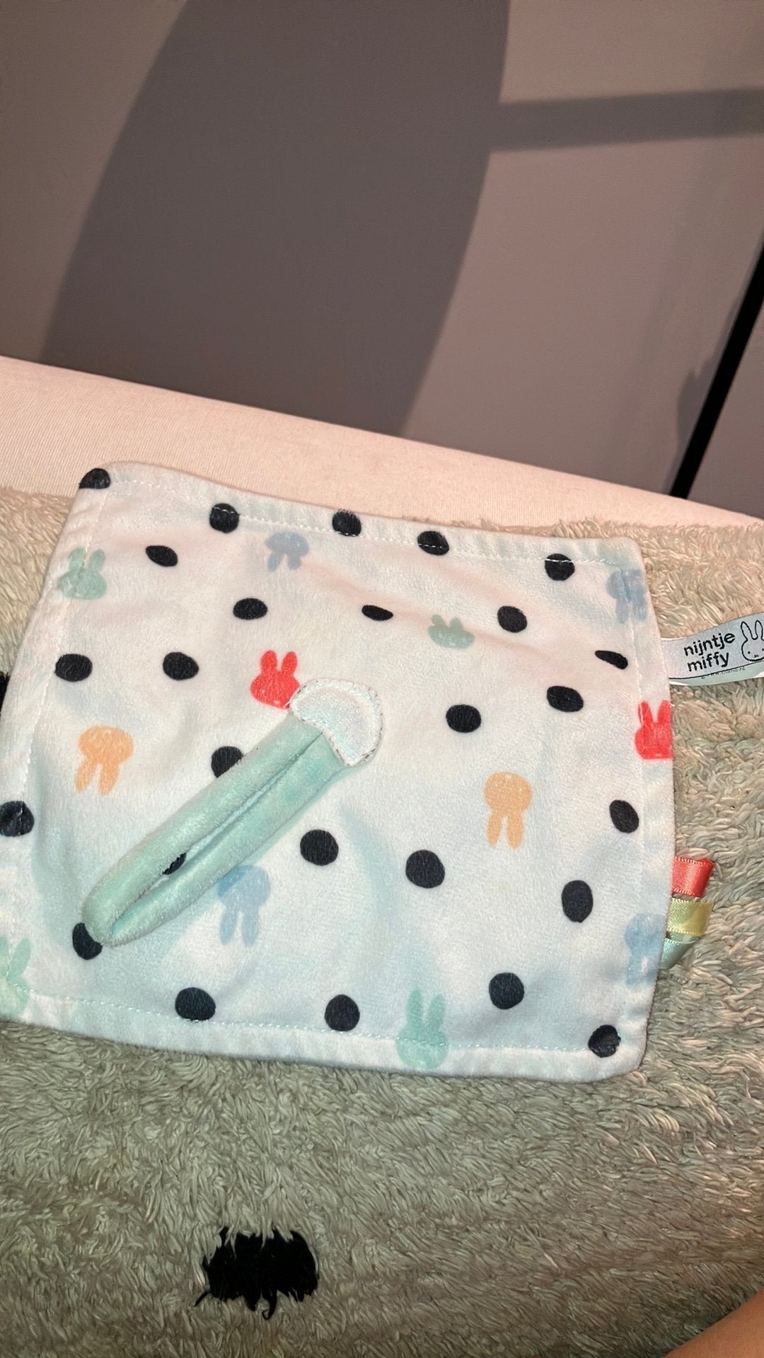 Tiamo nijntje miffy knuffeldoekje zeeman ?, Konijn, Ophalen of Verzenden, Zo goed als nieuw, Wasbaar
