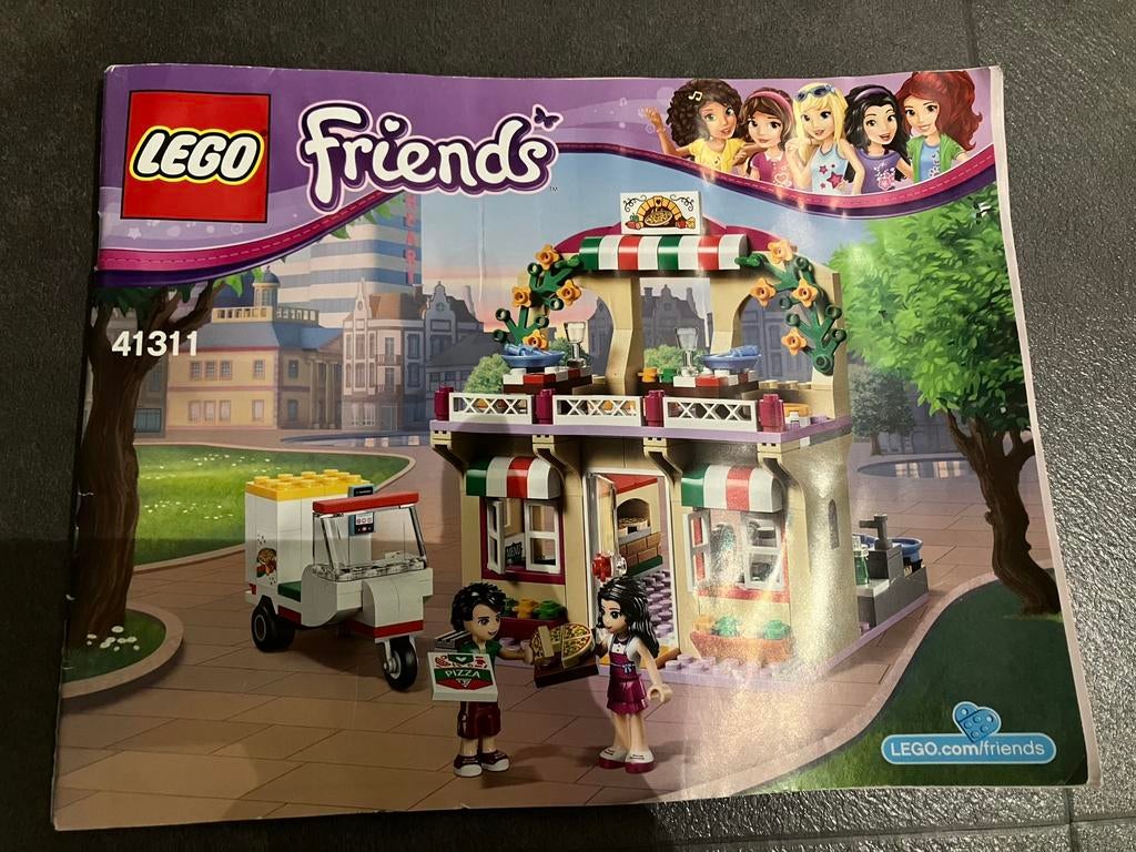 Lego Friends Heartlake pizzeria 41311, Lego, Friends, Ophalen of Verzenden, Zo goed als nieuw