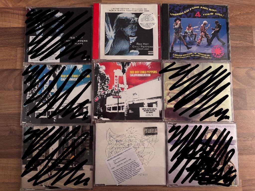 Red Hot Chili Peppers CD Singles Coll. (29 stuks) vanaf 3,-, Cd's en Dvd's, Cd Singles, Zo goed als nieuw, Pop, 6 singles of meer