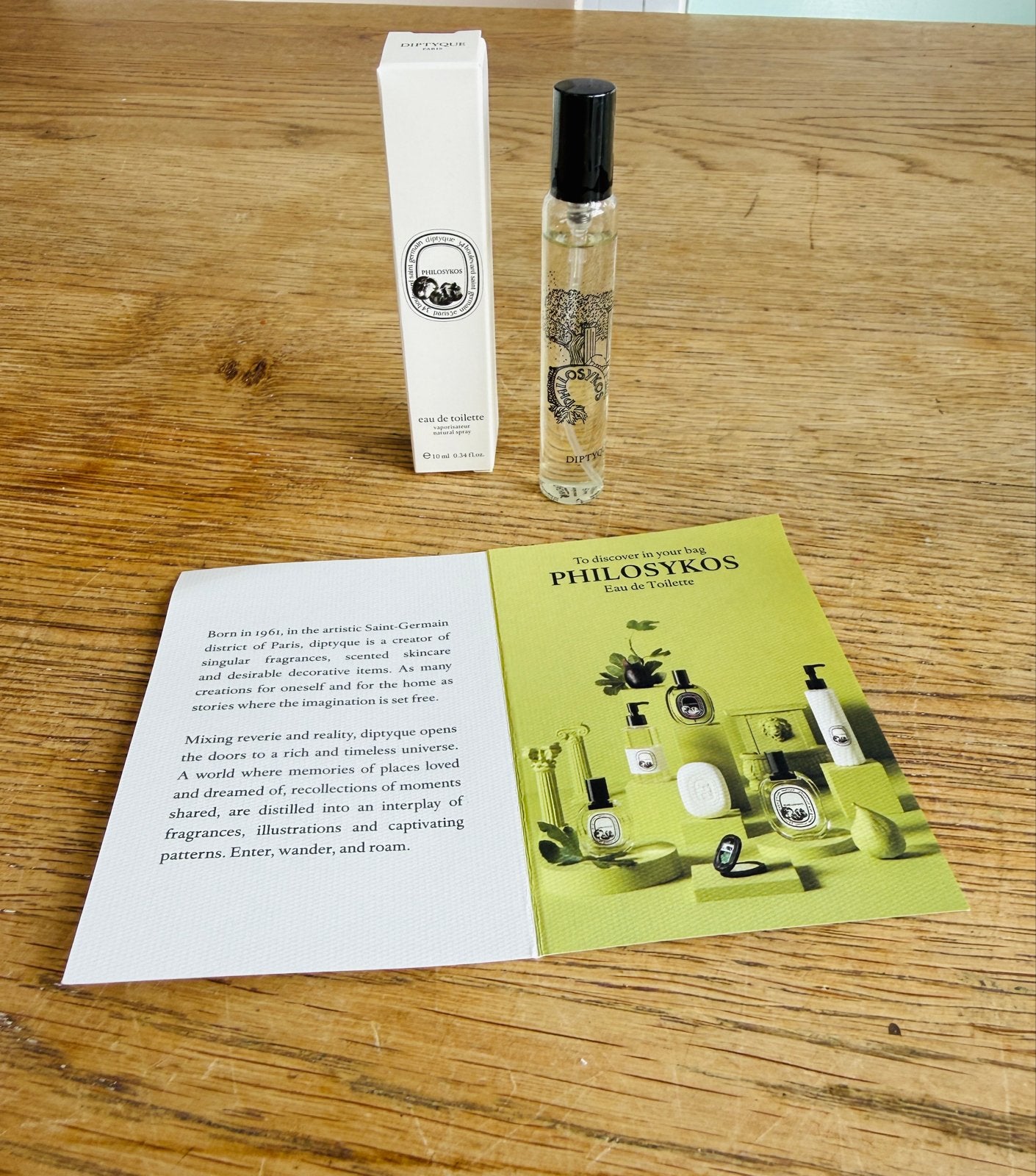 Diptyque Philosykos EDT 10 ml - Nieuw in gesealde verpakking, Ophalen of Verzenden, Nieuw
