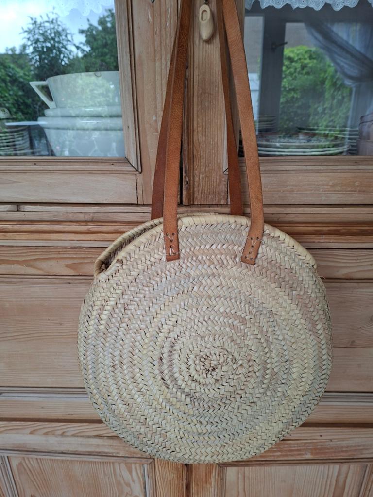 Supermooie rieten tas, Ophalen of Verzenden