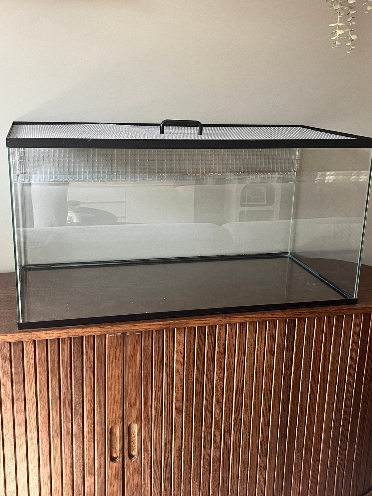 Terrarium 80x40x40 met losse deksel (voor hamster), Ophalen, Gebruikt