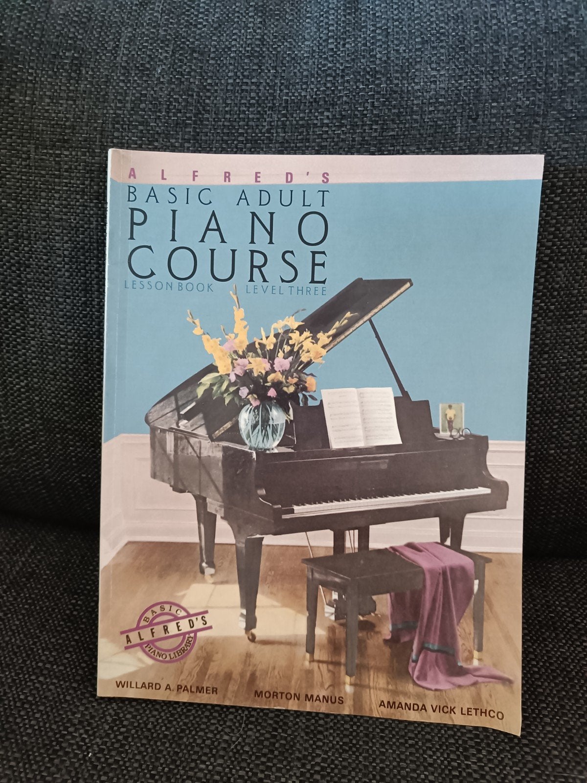 Alfred's Basic Adult Piano Course - Lesboek Niveau 3, Overige genres, Les of Cursus, Ophalen of Verzenden, Zo goed als nieuw