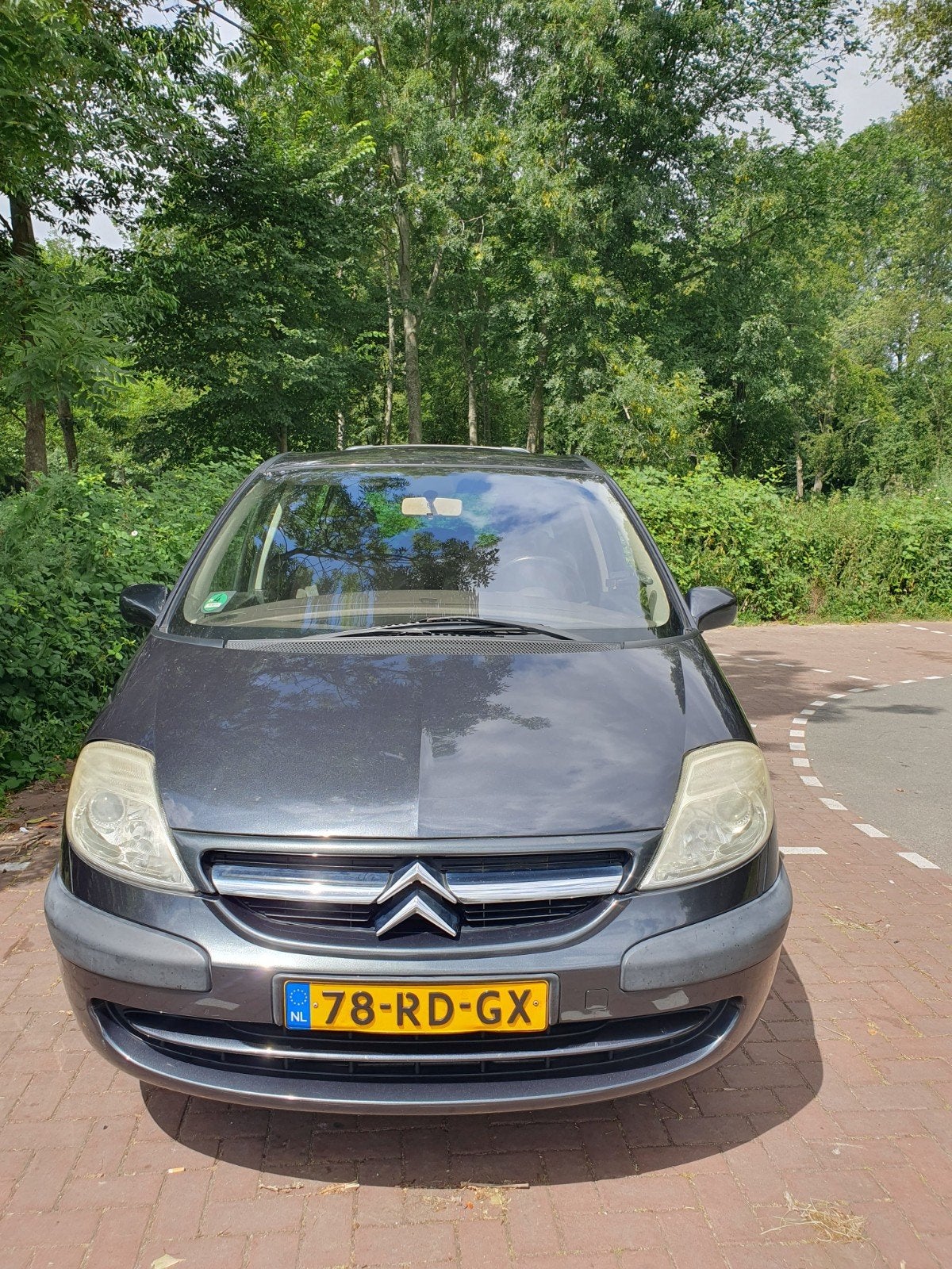 Citroën C8 2.0 16V AUT 2005 Grijs, Auto's, Citroën, 8 stoelen, 4 cilinders, 650 kg, Grijs