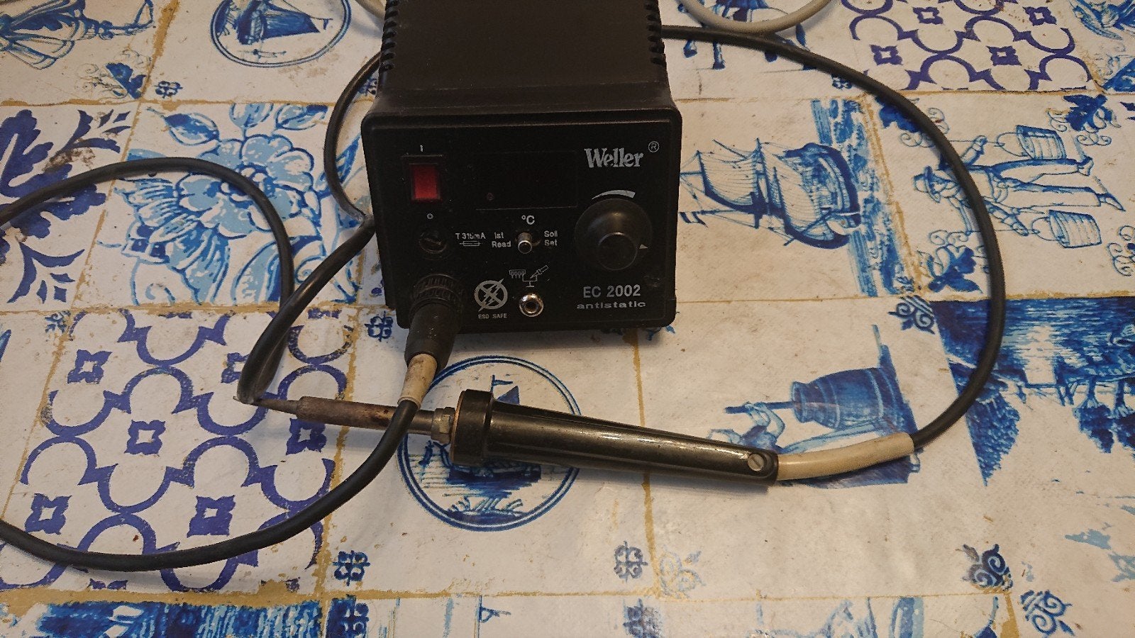 Weller EC-2002 antistatic soldeerstation, Ophalen of Verzenden, Zo goed als nieuw