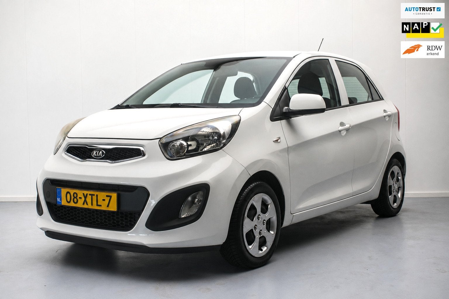 Kia Picanto 1.0 CVVT Comfort Pack NL-auto [ Airco Goed Onder, Auto's, Voorwielaandrijving, Euro 5, Stof, Gebruikt