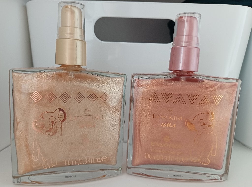 2x Essence Shimmer Body Gel, The Lion King. NIEUW! 2=€3,-., Ophalen of Verzenden, Nieuw, Gehele gezicht