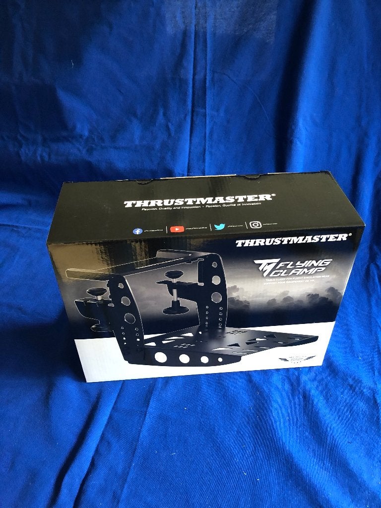 Thrustmaster Flying Clamp (2x), Computers en Software, Joysticks, Zo goed als nieuw, Ophalen of Verzenden