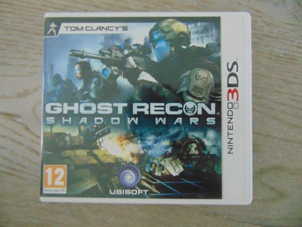 Tom Clancy's ghost recon shadow wars 3DS compleet in doosje, Spelcomputers en Games, Games | Nintendo 2DS en 3DS, Vanaf 18 jaar