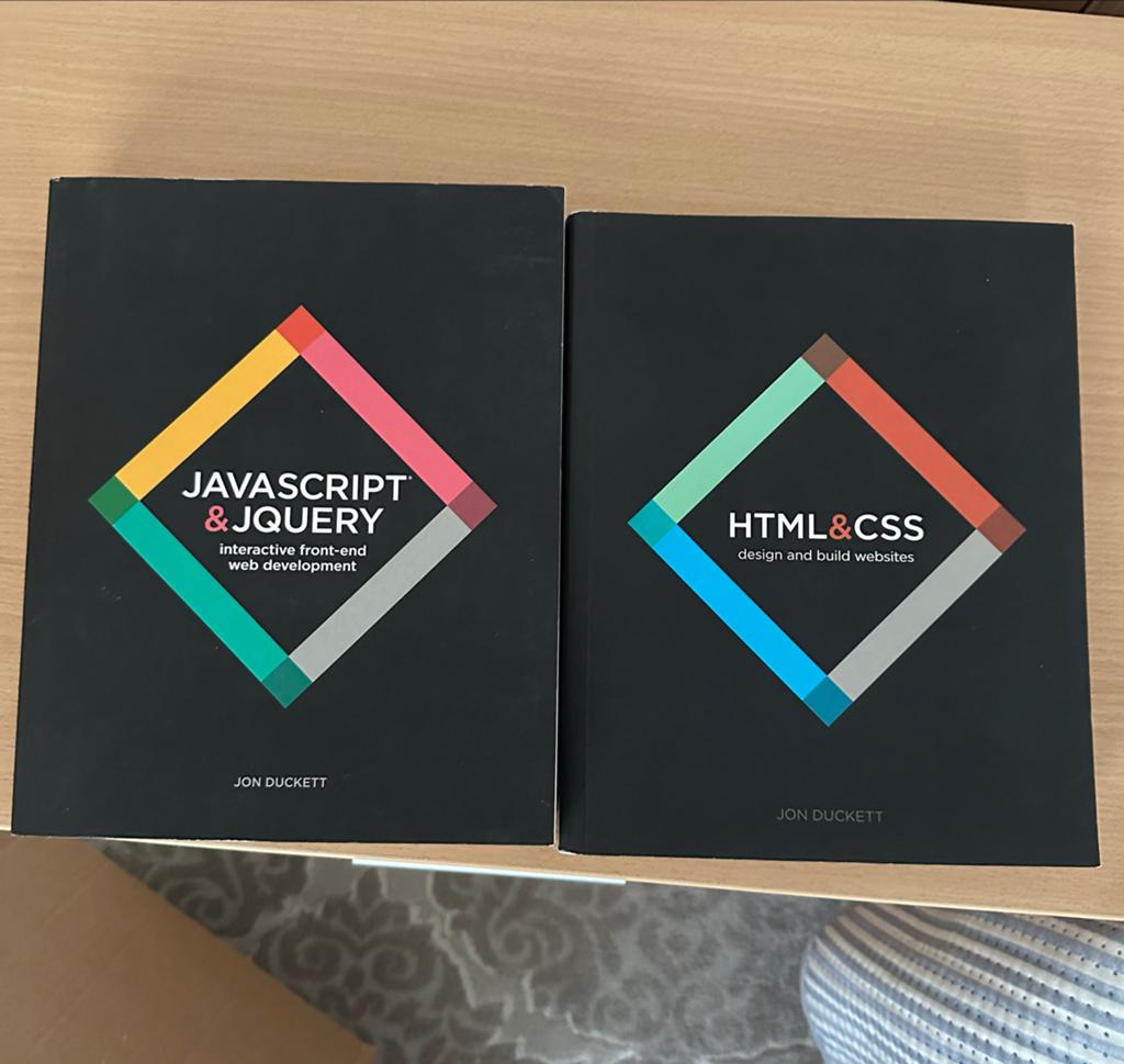 HTML & CSS en JavaScript & JQuery boeken van Jon Duckett, Ophalen of Verzenden, Zo goed als nieuw, Internet of Webdesign