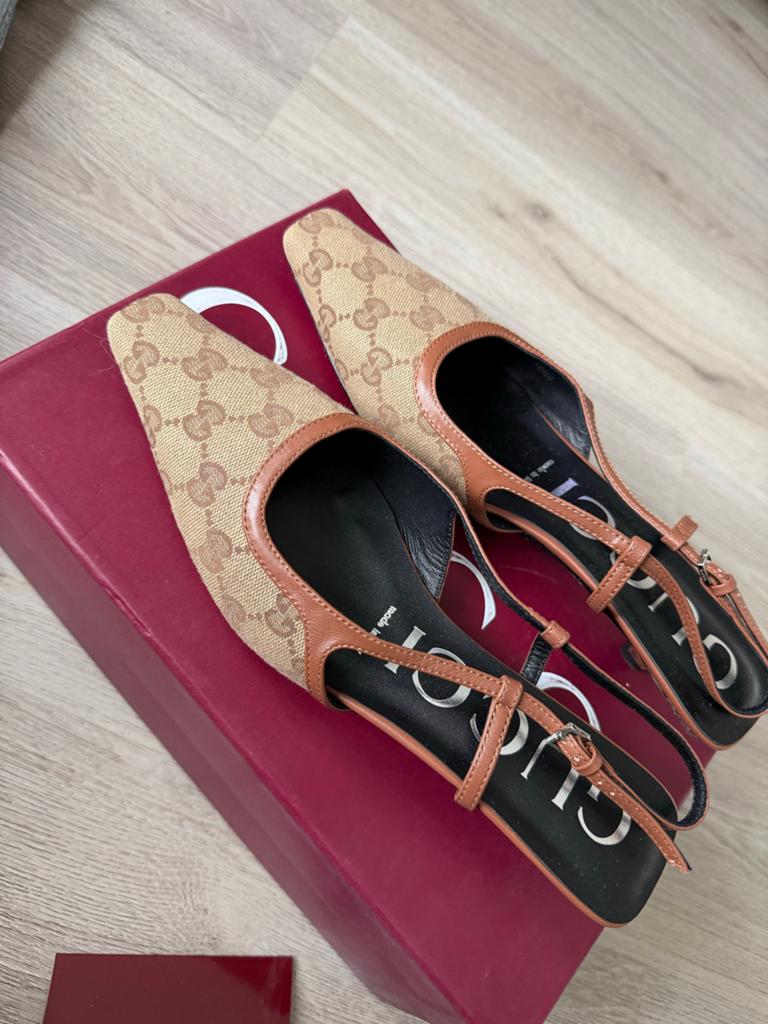 Gucci Hakken Nieuw (Maat 41 valt als 40), Kleding | Dames, Ophalen, Nieuw, Beige, Pumps