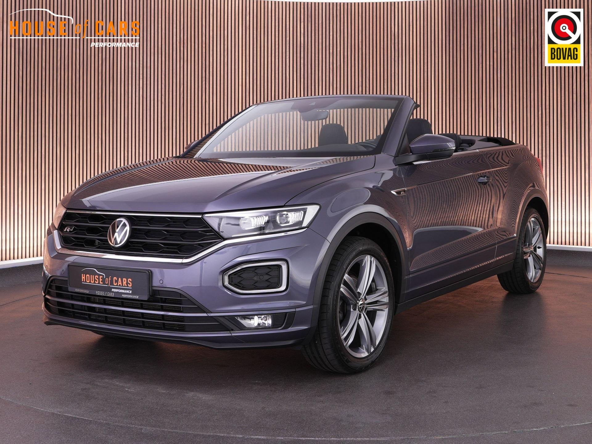 Volkswagen T-Roc Cabrio 1.5 150pk TSI R-Line |digital cockpi, 4 cilinders, 4 stoelen, 1438 kg, Bedrijf