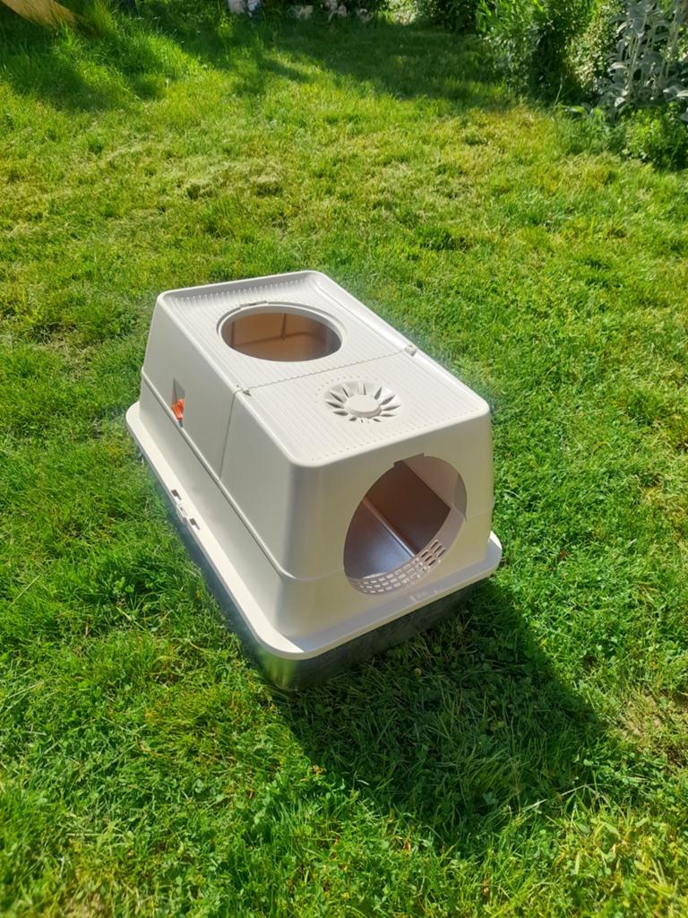 XXL grote kattenbak roestvrijstaal, Dieren en Toebehoren, Kattenbakken, Ophalen