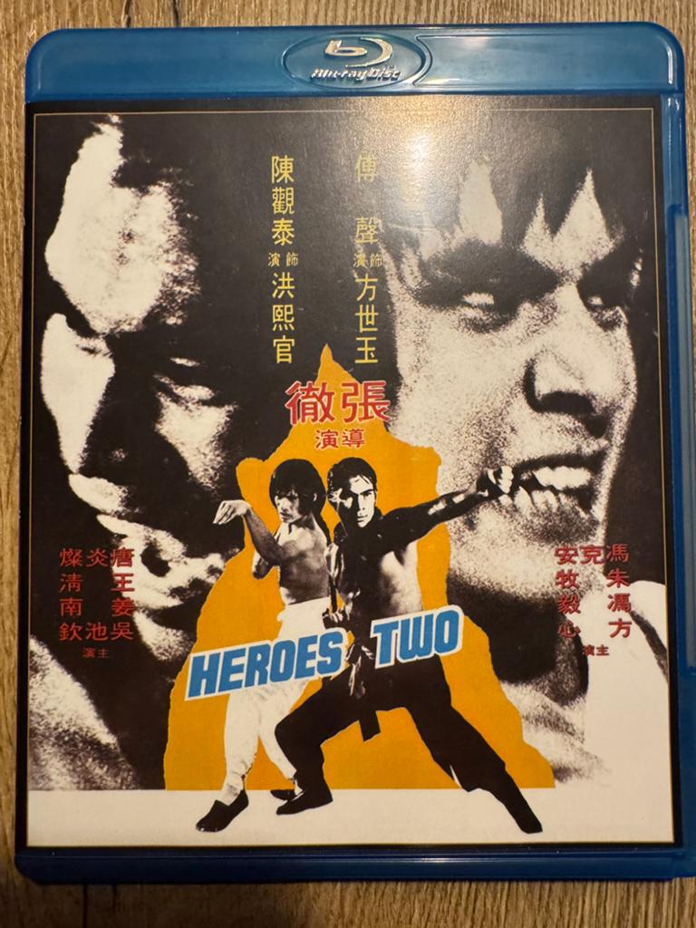 Shaw Brothers Heroes Two 1973 bluray, Ophalen of Verzenden, Zo goed als nieuw