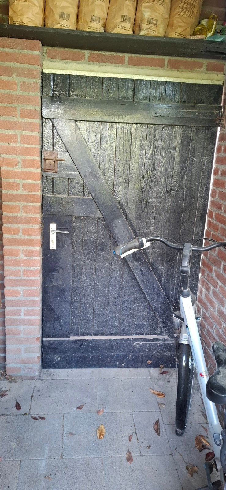 poort deur 104 x 191, Ophalen of Verzenden, 120 cm of meer, Binnendeur, 200 tot 215 cm